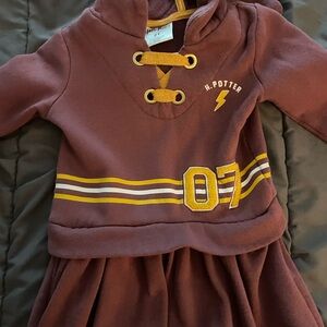 Warner Bros. Harry Potter Maroon and Gold Toddler Outfit